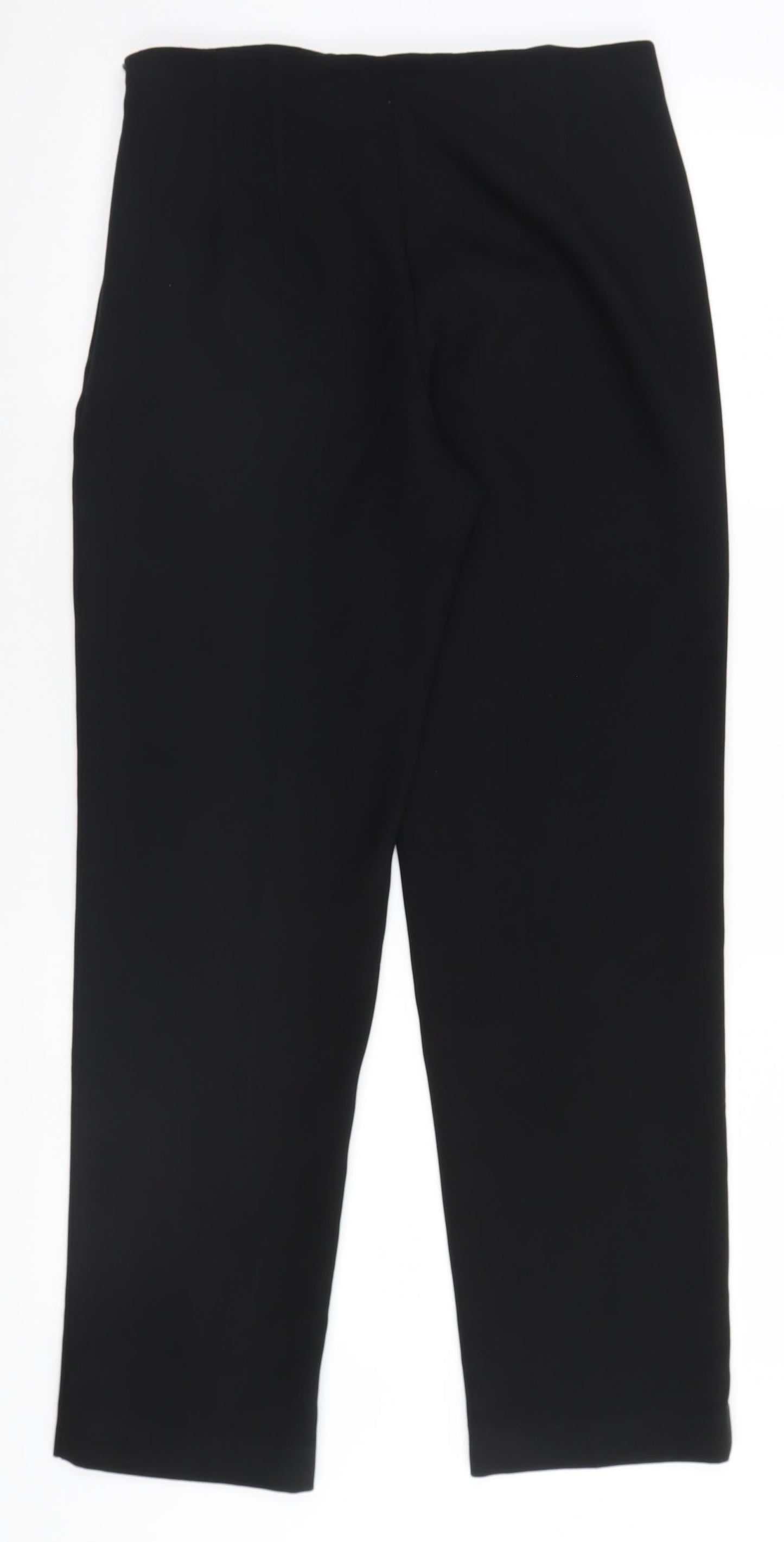 Womens UK Size 8 Marks and Spencer Regular Fit  Black Trousers