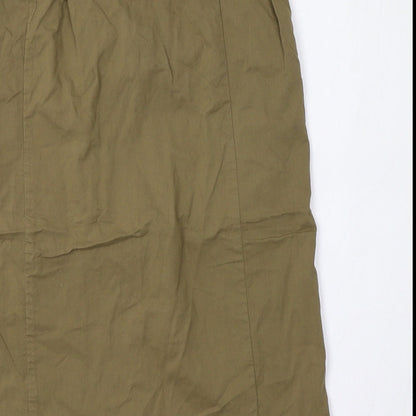 H&M Womens Green   Straight & Pencil Skirt Size 8