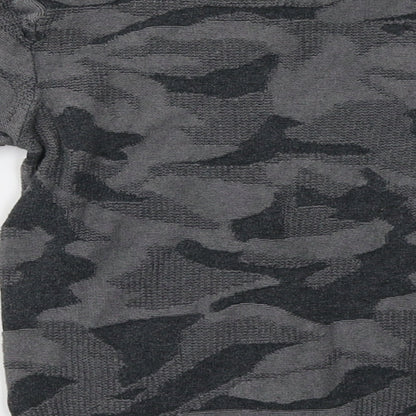 Primark Baby Grey Camouflage  Pullover Jumper Size 18-24 Months