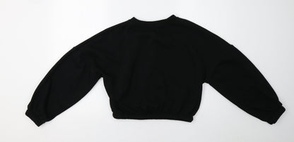 Primark Womens Black   Pullover Sweatshirt Size XS