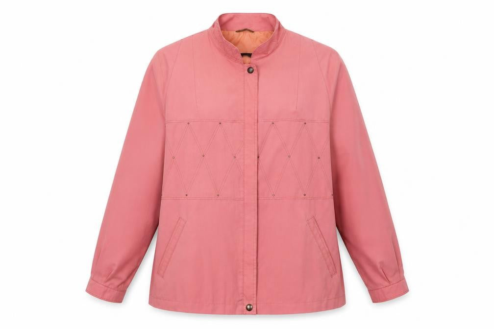 Womens UK Size L Dannimac Pink Overcoat