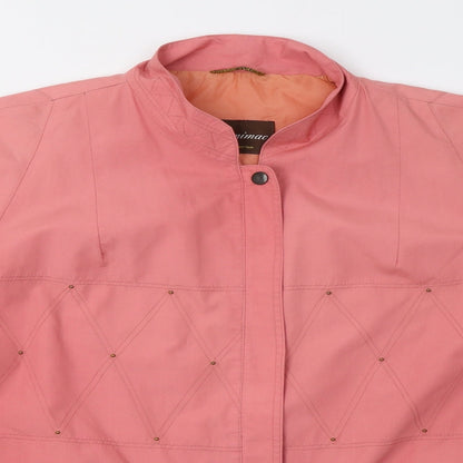 Womens UK Size L Dannimac Pink Overcoat