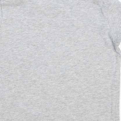 Denim & Co. Boys Grey   Basic T-Shirt Size 3-4 Years