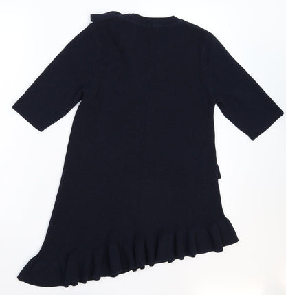 NEXT Womens Blue  Knit Pullover Jumper Size 14