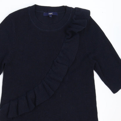 NEXT Womens Blue  Knit Pullover Jumper Size 14