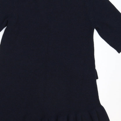 NEXT Womens Blue  Knit Pullover Jumper Size 14