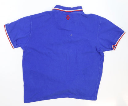 Warrior Boys Blue   Basic Polo Size XL