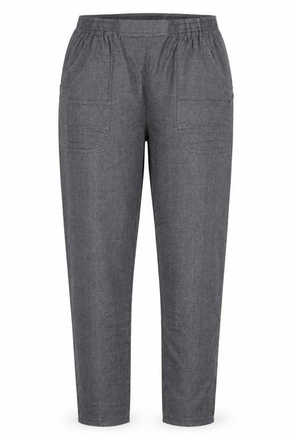 Womens UK Size 36 in Preworn Slim Fit  Grey Trousers