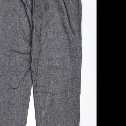 Womens UK Size 36 in Preworn Slim Fit  Grey Trousers