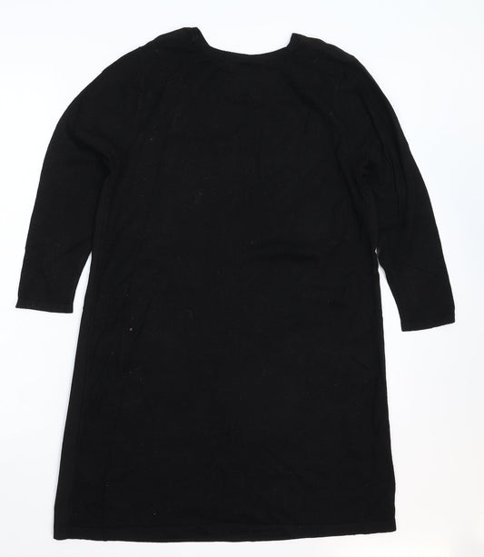 RJR.John Rocha Womens Black  Knit Mini  Size 12