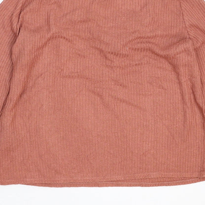 Womens UK Size XS Divided Beige Pullover Jumper
