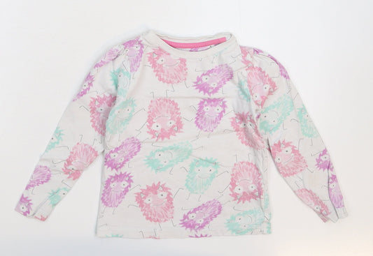Very Girls White   Basic T-Shirt Size 4-5 Years