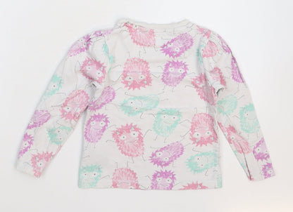 Very Girls White   Basic T-Shirt Size 4-5 Years