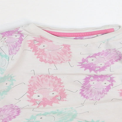 Very Girls White   Basic T-Shirt Size 4-5 Years