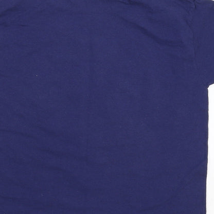 Fruit of the Loom Boys Blue   Basic T-Shirt Size 10-11 Years