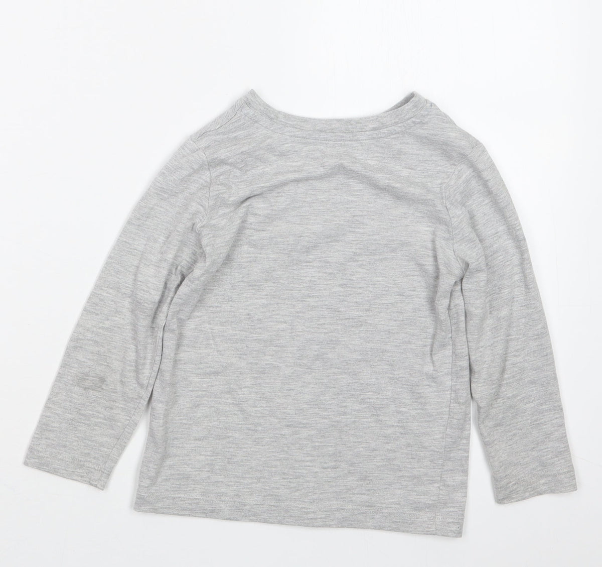 George Boys Grey Geometric   Pyjama Top Size 3-4 Years