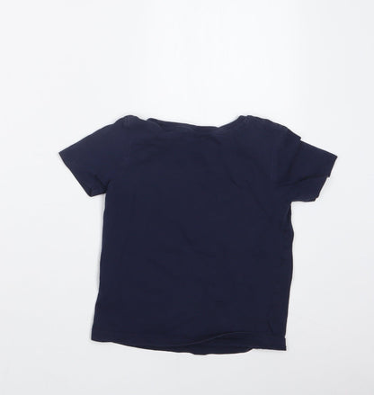 George Boys Blue   Basic T-Shirt Size 4-5 Years