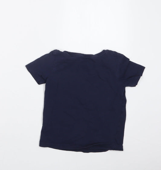 George Boys Blue   Basic T-Shirt Size 4-5 Years