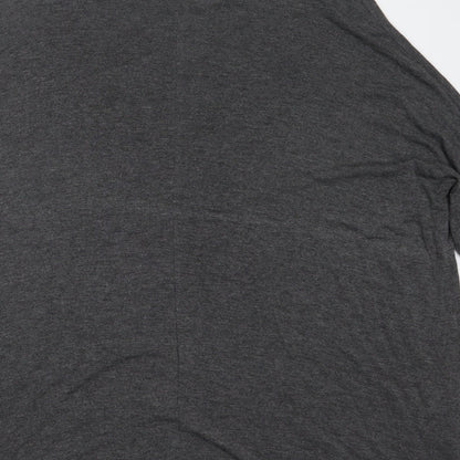 Womens UK Size 8 Atmosphere Grey Basic T-Shirt