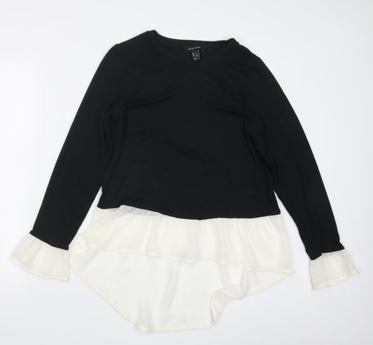 New Look Womens Black   Pullover Jumper Size S