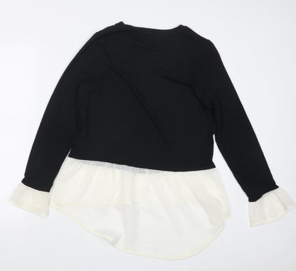 New Look Womens Black   Pullover Jumper Size S