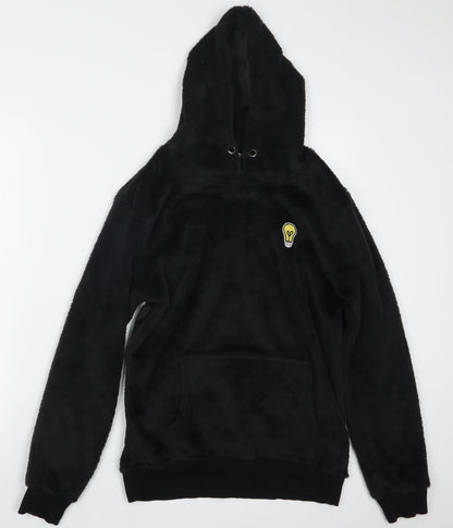 SHEIN Womens Black   Pullover Hoodie Size S