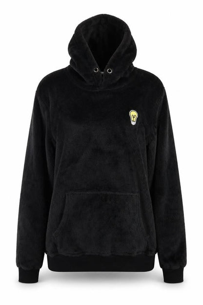 SHEIN Womens Black   Pullover Hoodie Size S