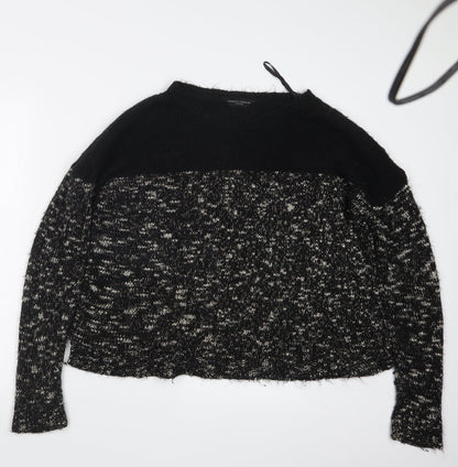Womens UK Size 16 Dorothy Perkins Black Pullover Jumper