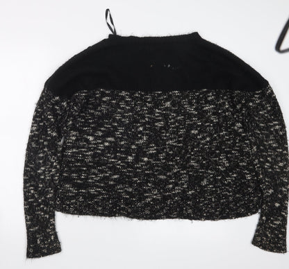 Womens UK Size 16 Dorothy Perkins Black Pullover Jumper