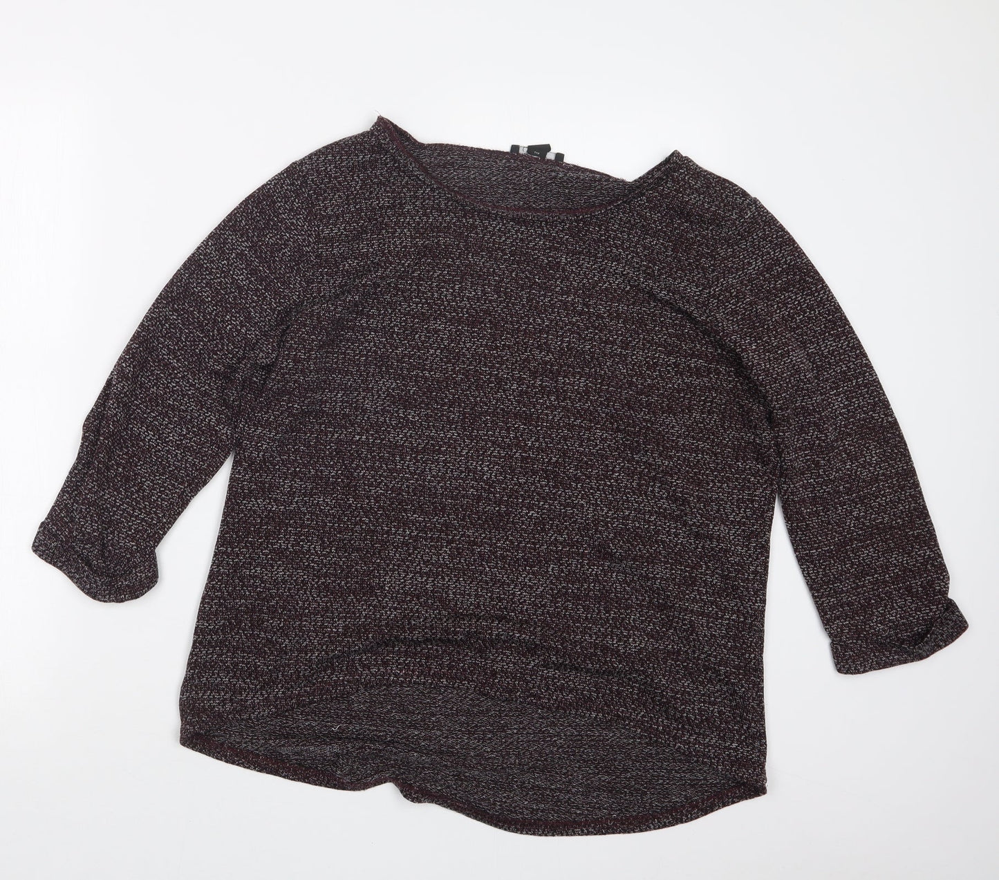 Womens UK Size 14 New Look Purple Pullover Jumper