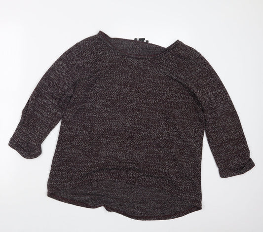 Womens UK Size 14 New Look Purple Pullover Jumper