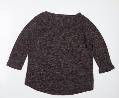Womens UK Size 14 New Look Purple Pullover Jumper