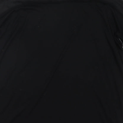 so central Womens Black   Basic T-Shirt Size XS
