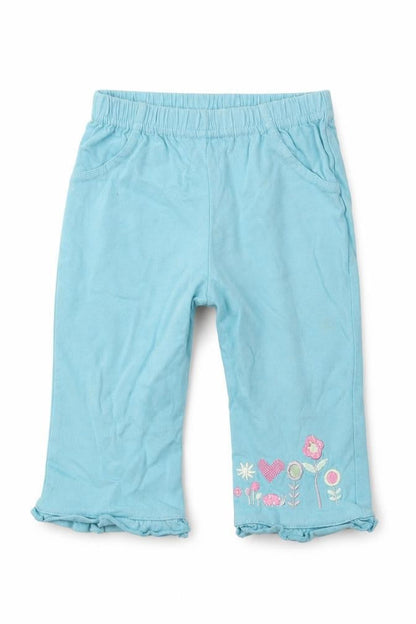 Cherokee Girls Blue   Capri Trousers Size 3-6 Months