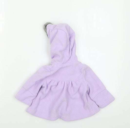 George Girls Purple   Jacket  Size 3-6 Months