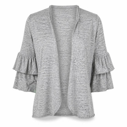 Womens UK Size S New Look Grey Cardigan Jumper