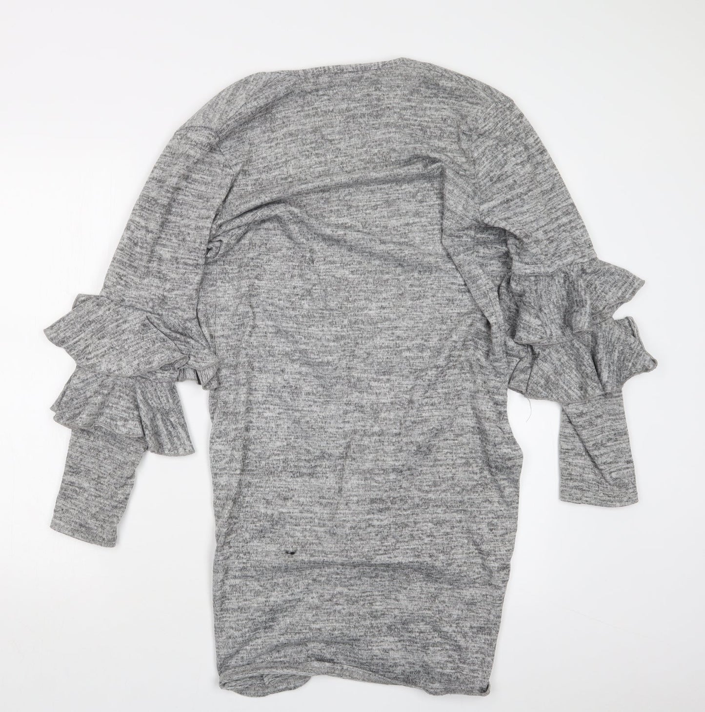 Womens UK Size S New Look Grey Cardigan Jumper