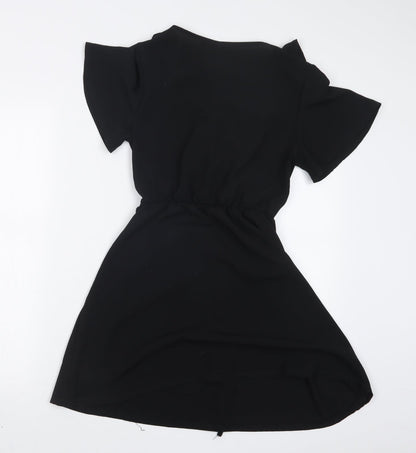 PRETTYLITTLETHING Womens Black   Mini  Size 8