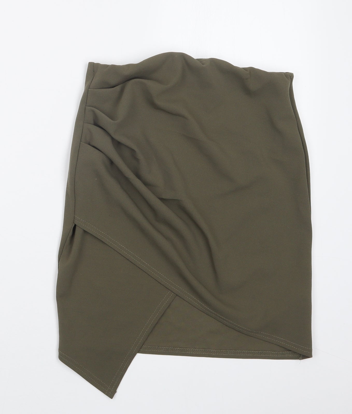 Nasty Gal Womens Green   Straight & Pencil Skirt Size 10