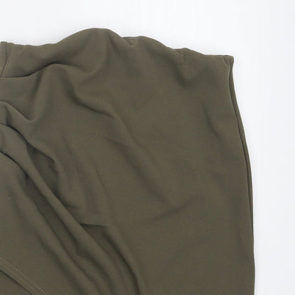 Nasty Gal Womens Green   Straight & Pencil Skirt Size 10