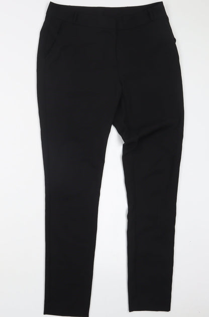 New Look Womens Black   Trousers  Size 10 L29 in