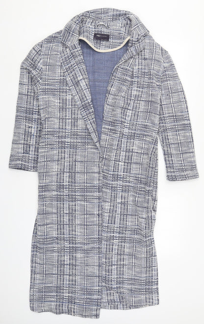 Womens UK Size 10 Marks and Spencer Blue Cardigan Jumper