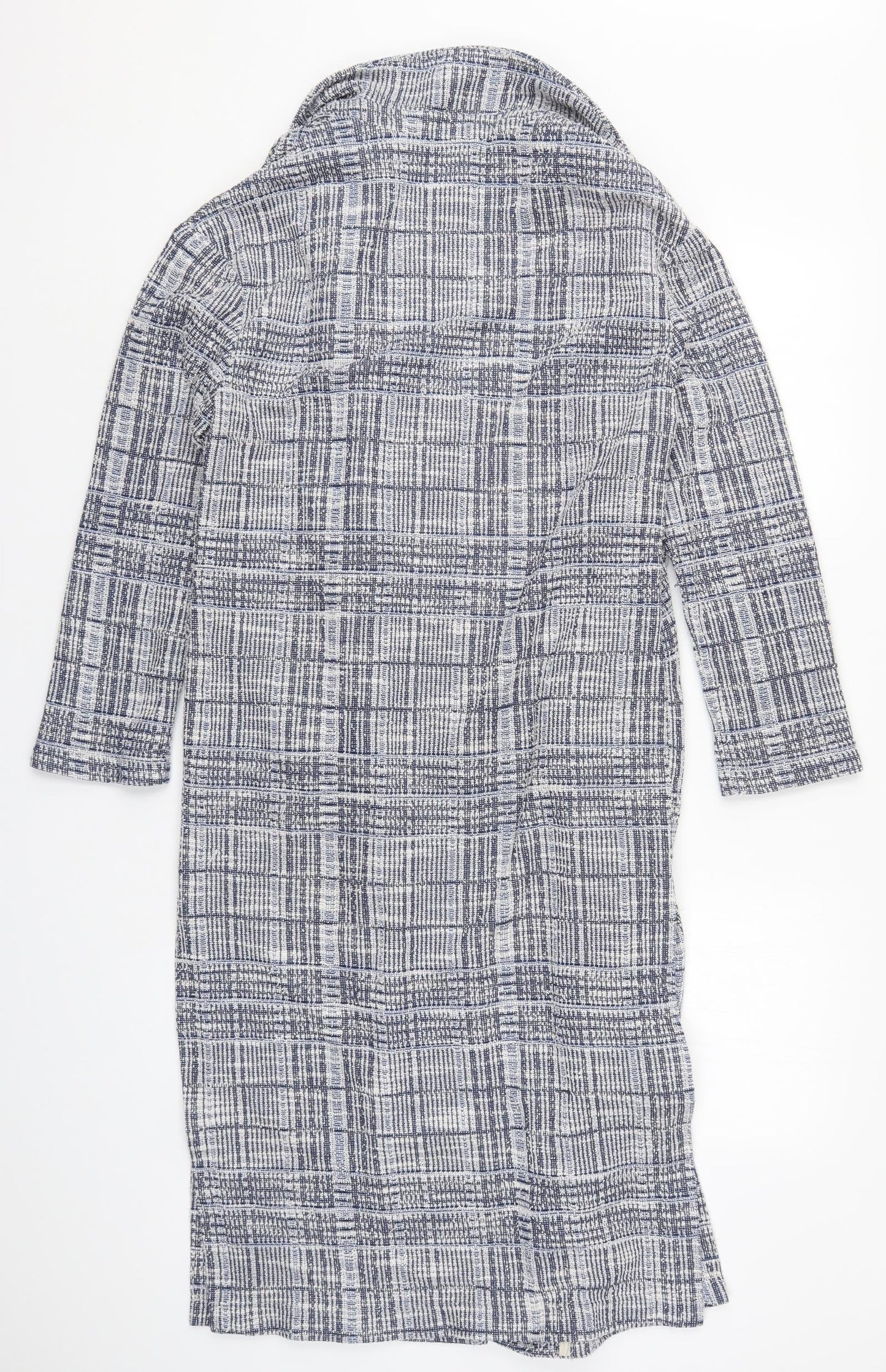 Womens UK Size 10 Marks and Spencer Blue Cardigan Jumper