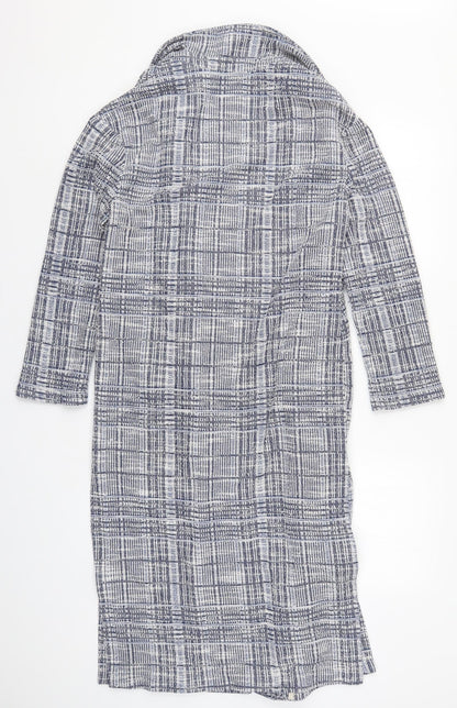 Womens UK Size 10 Marks and Spencer Blue Cardigan Jumper