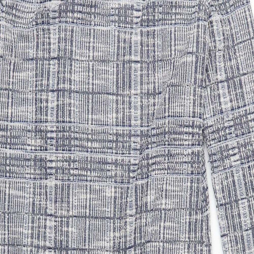 Womens UK Size 10 Marks and Spencer Blue Cardigan Jumper