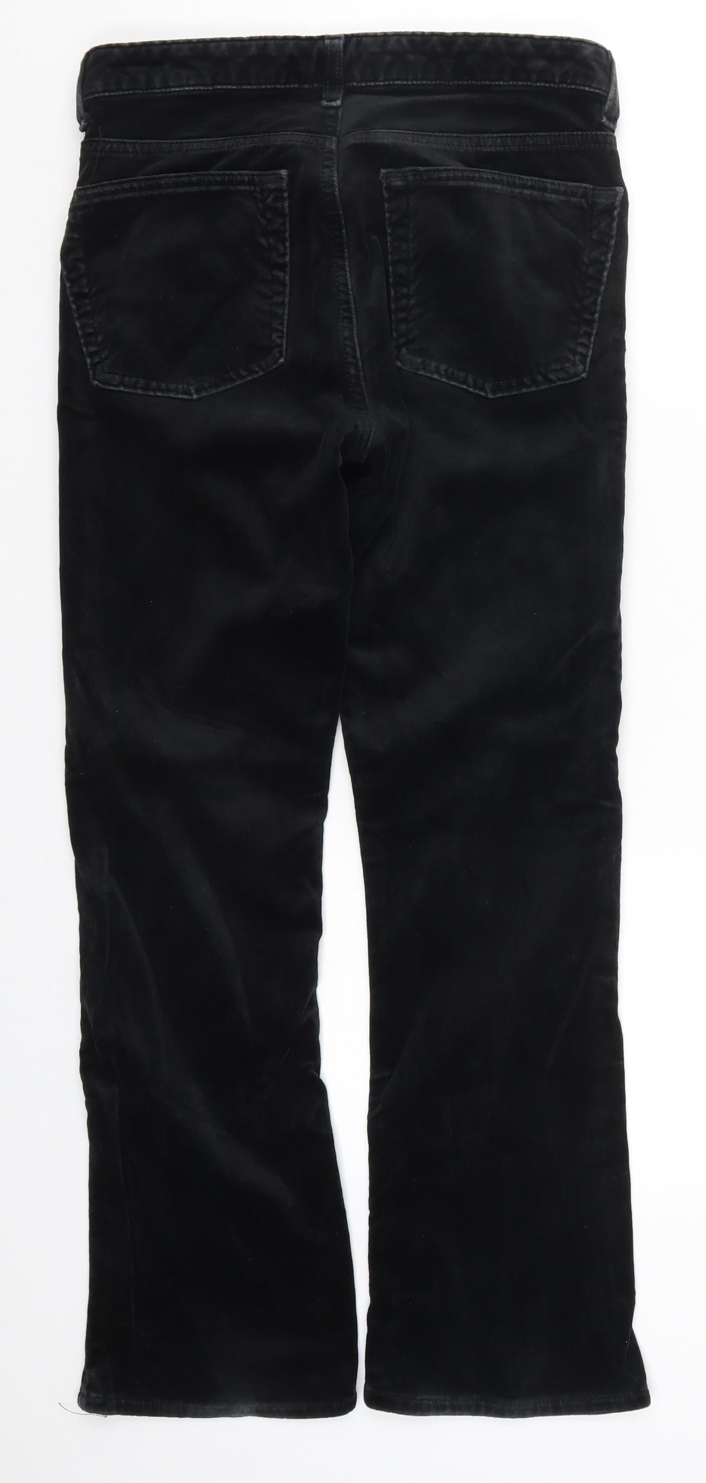 Womens UK Size 29 in Gap Regular Fit  Black Trousers