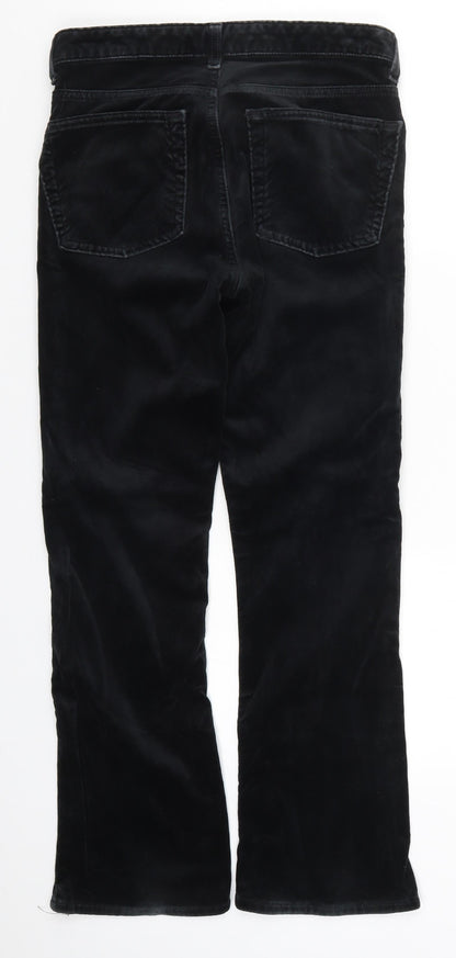 Womens UK Size 29 in Gap Regular Fit  Black Trousers