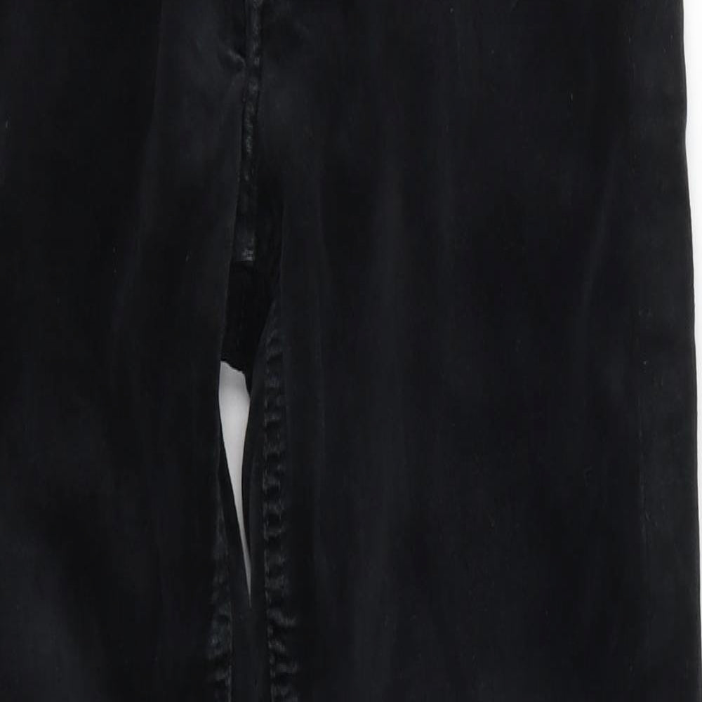 Womens UK Size 29 in Gap Regular Fit  Black Trousers