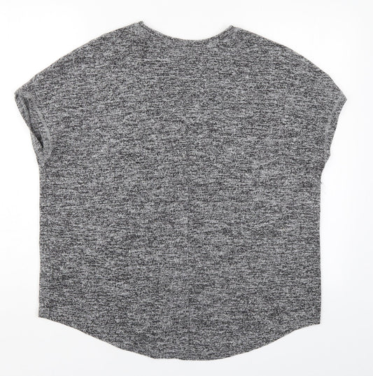 Primark Womens Grey   Basic T-Shirt Size 10