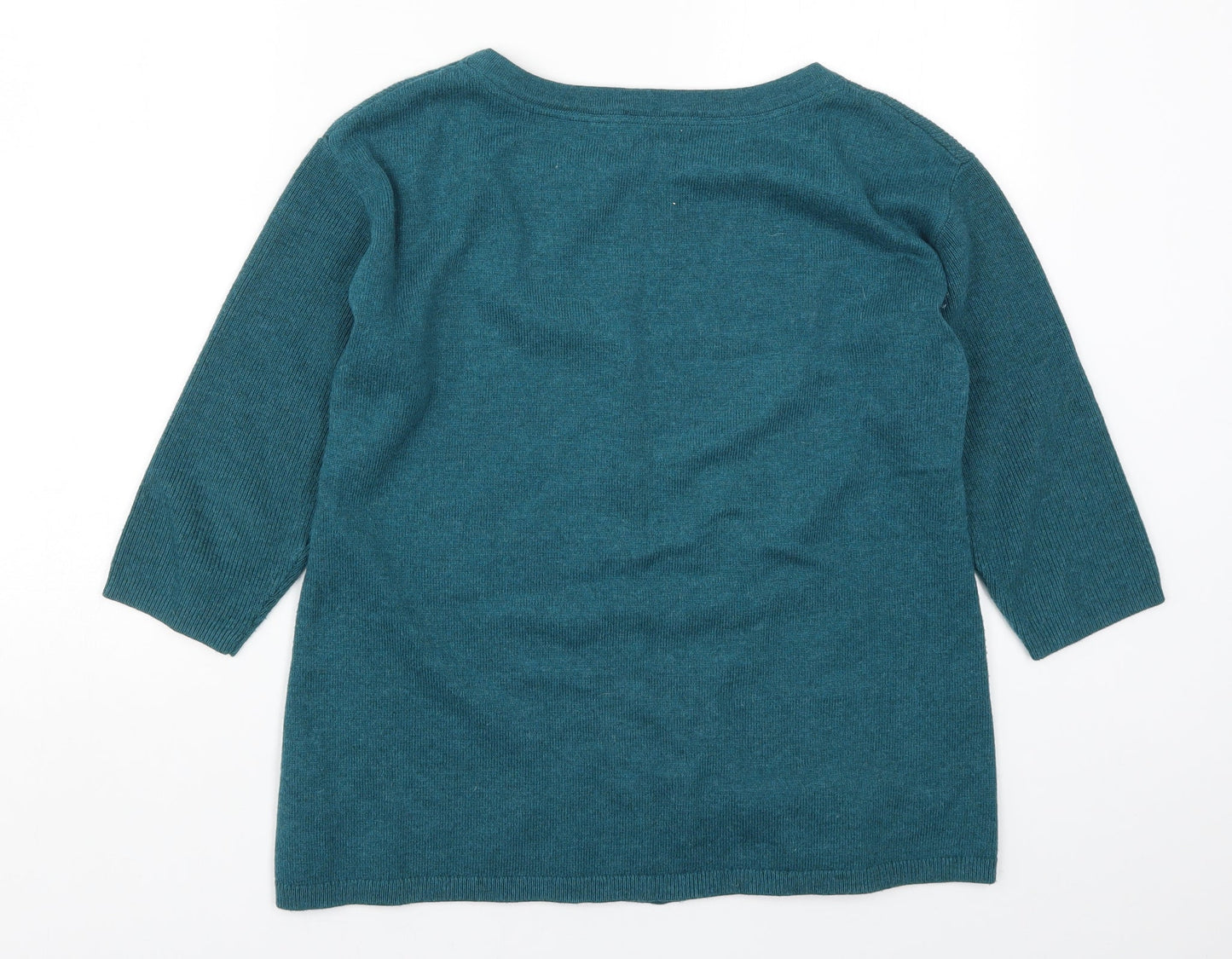 Womens UK Size S Monsoon Blue Pullover Jumper